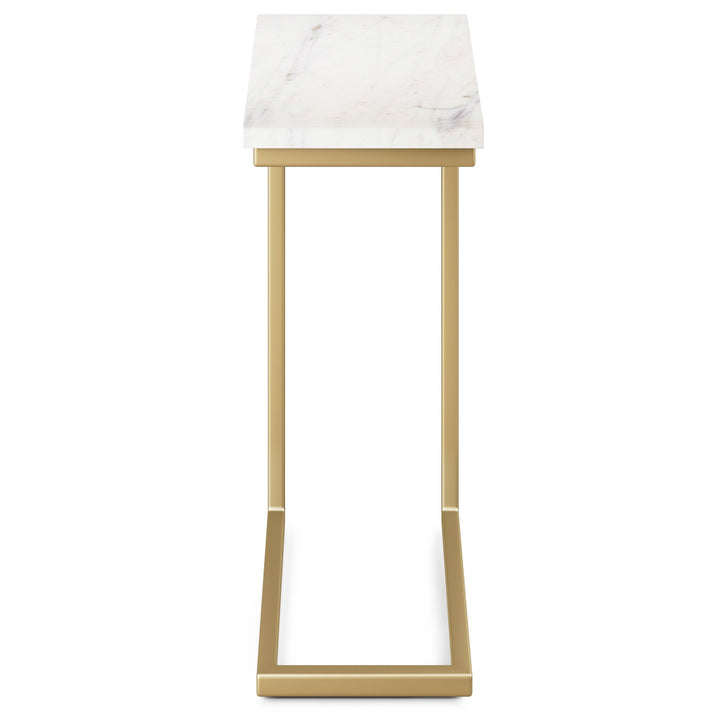 Skyler C Side Table with Marble Top Image 5