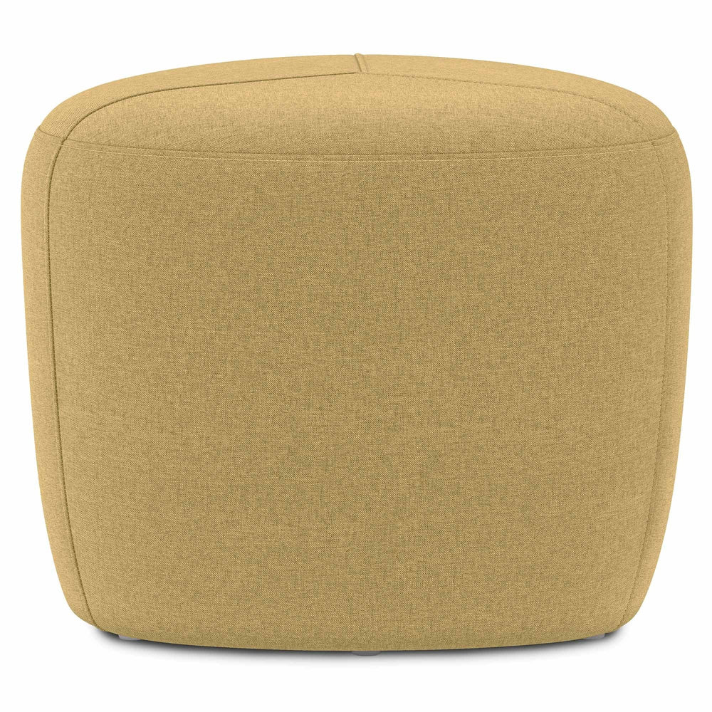 Moore Small Ottoman in Linen Image 2