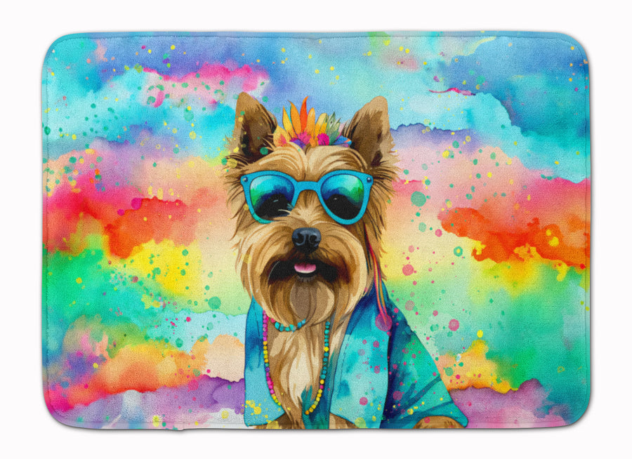 Cairn Terrier Hippie Dawg Memory Foam Kitchen Mat Image 1