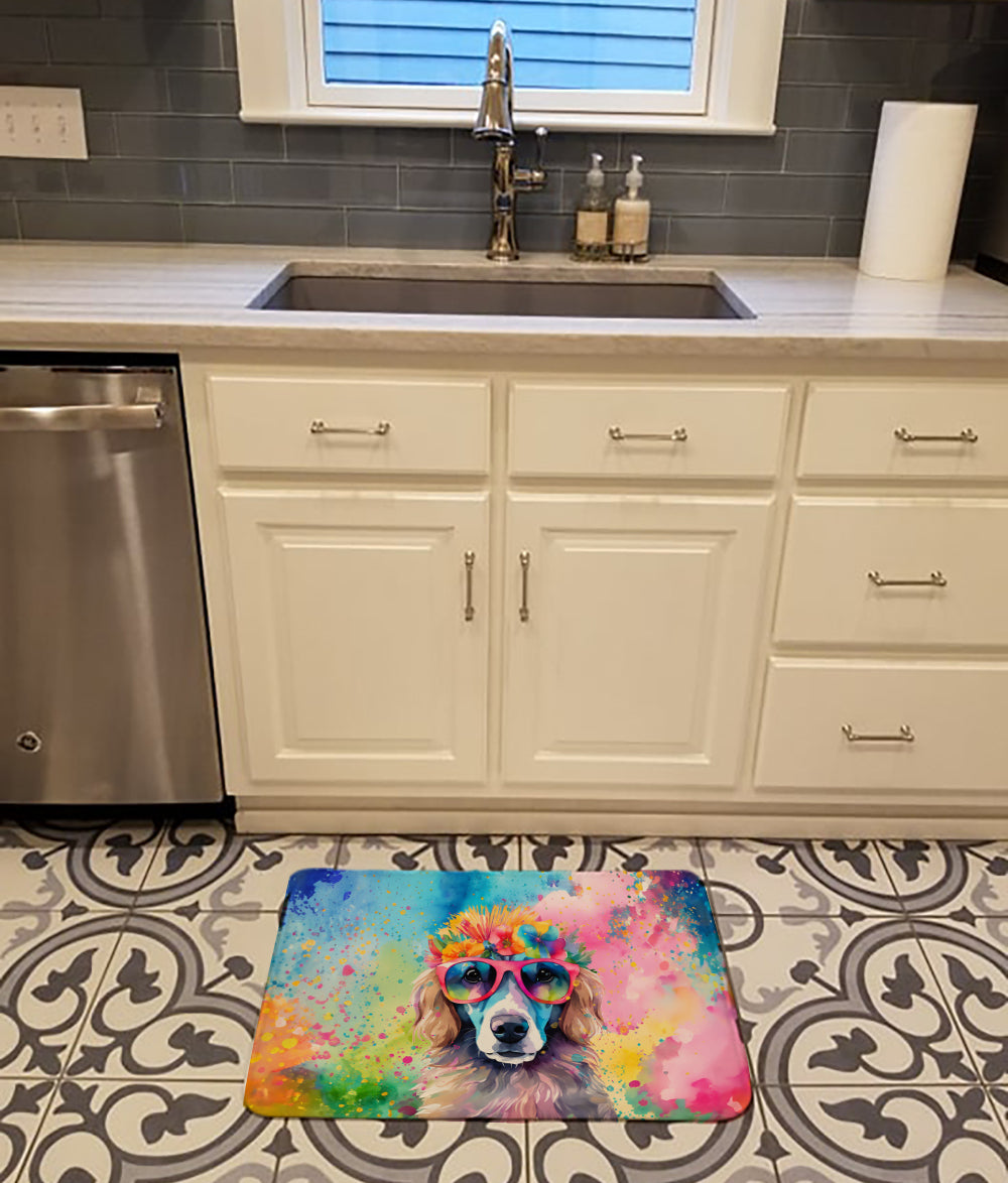 Poodle Hippie Dawg Memory Foam Kitchen Mat Image 2