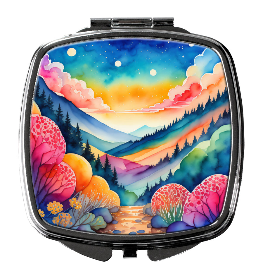 Colorful Brunia Compact Mirror Image 1