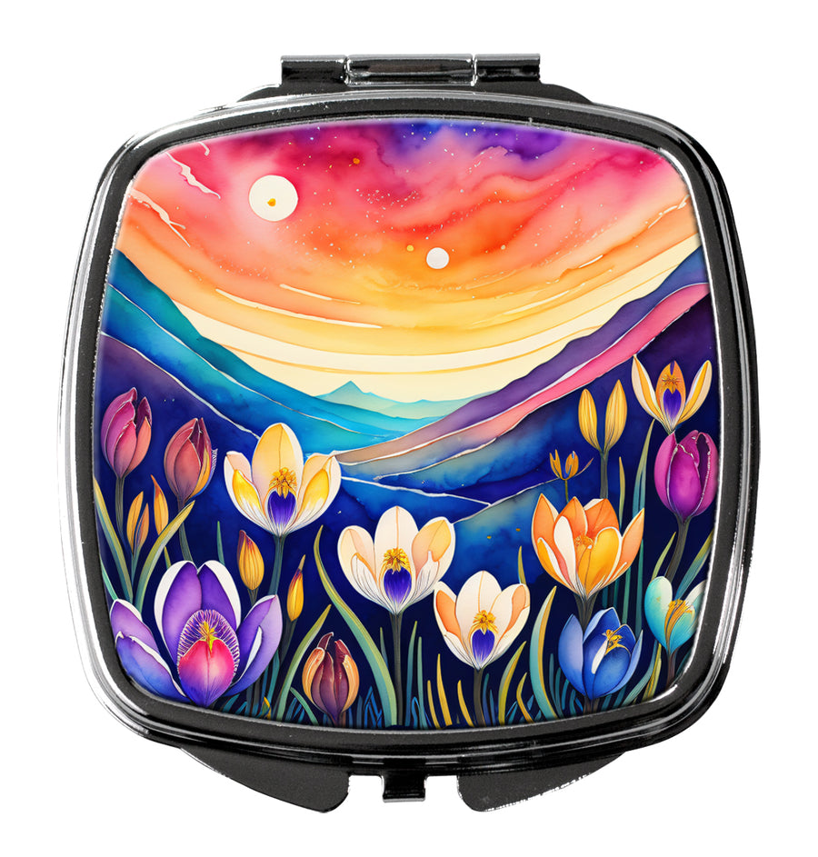 Colorful Crocus Compact Mirror Image 1