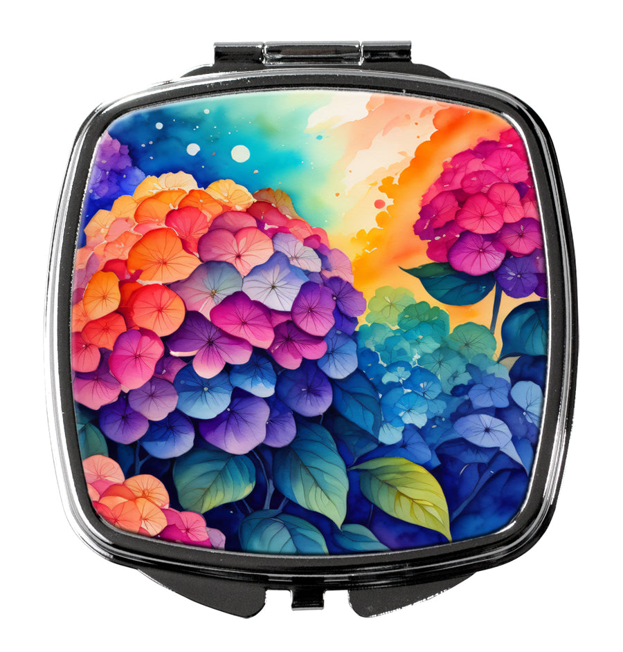 Colorful Hydrangeas Compact Mirror Image 1