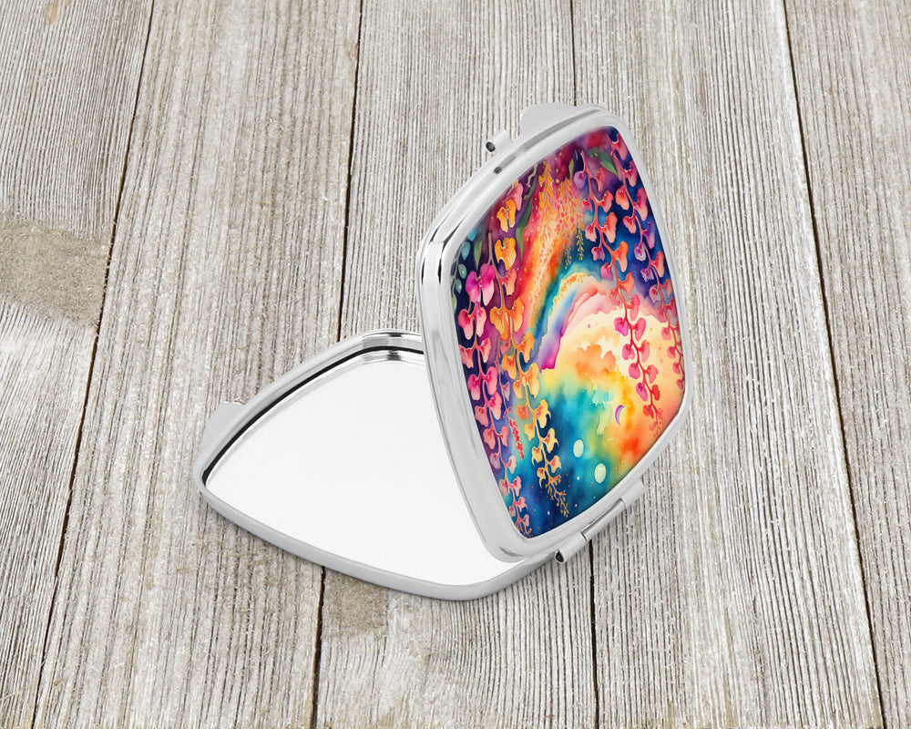Colorful Snapdragon Compact Mirror Image 2