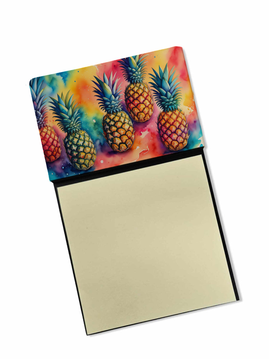 Colorful Pineapples Sticky Note Holder Image 1