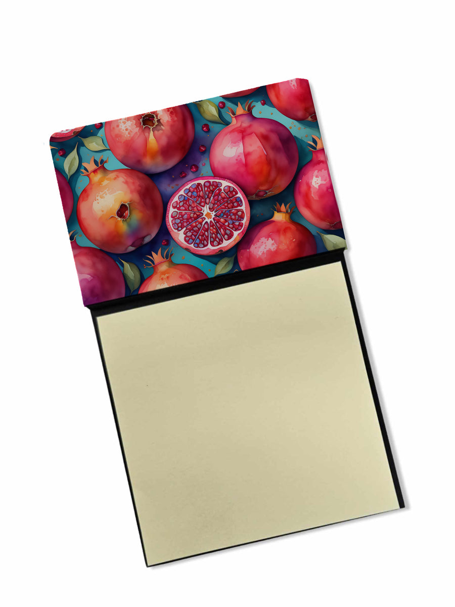 Colorful Pomegranates Sticky Note Holder Image 1