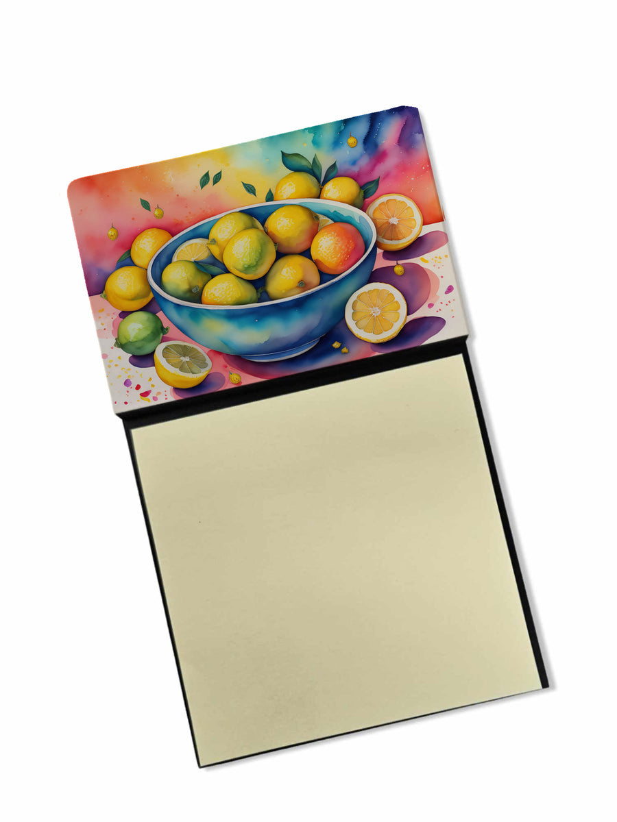 Colorful Lemons Sticky Note Holder Image 1