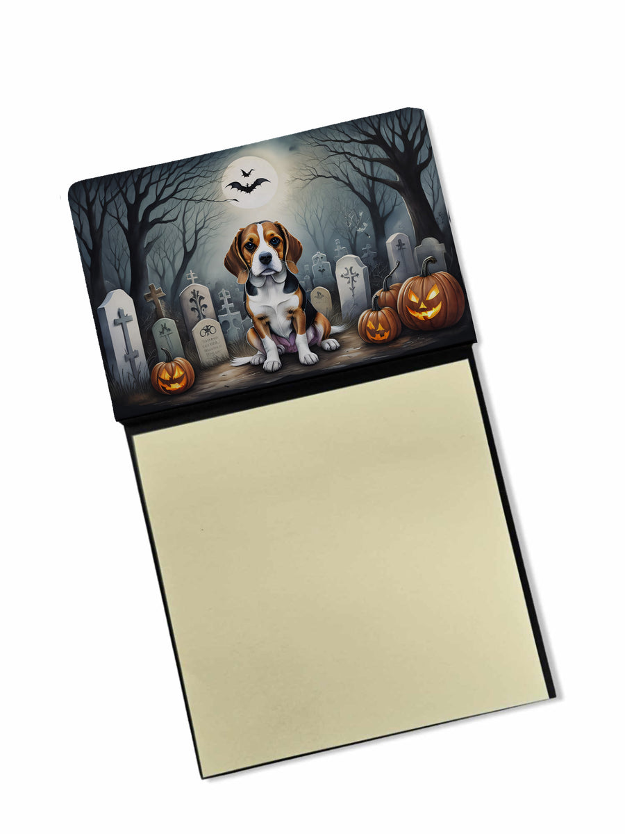 Beagle Spooky Halloween Sticky Note Holder Image 1