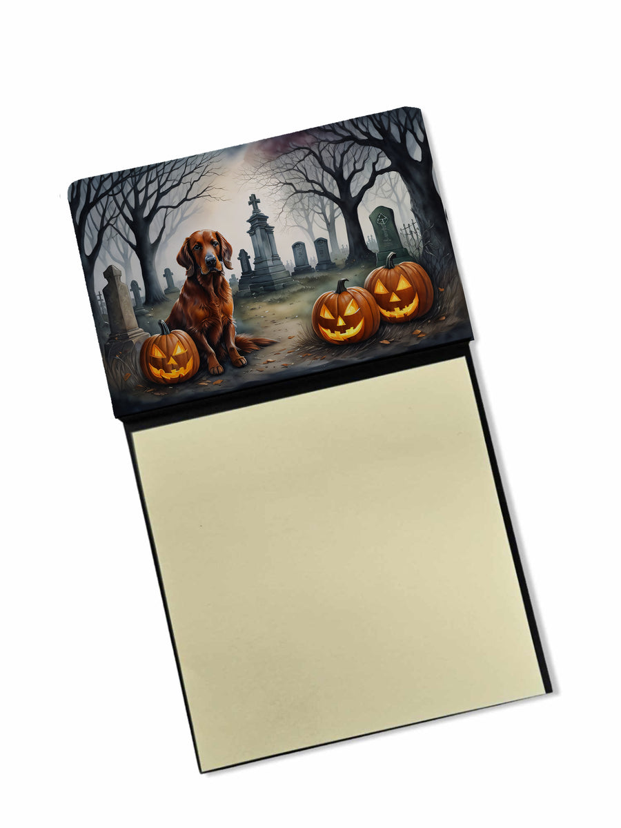 Irish Setter Spooky Halloween Sticky Note Holder Image 1