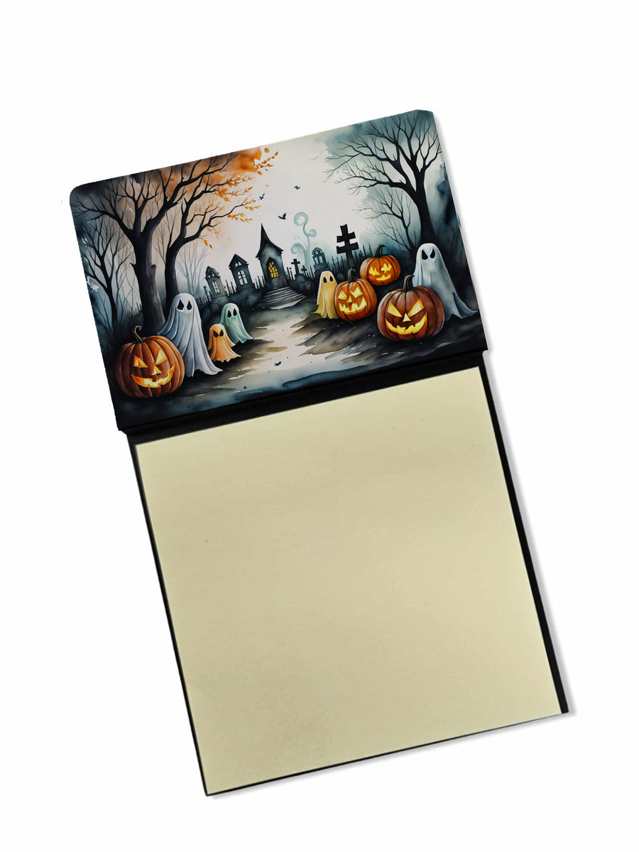 Ghosts Spooky Halloween Sticky Note Holder Image 1