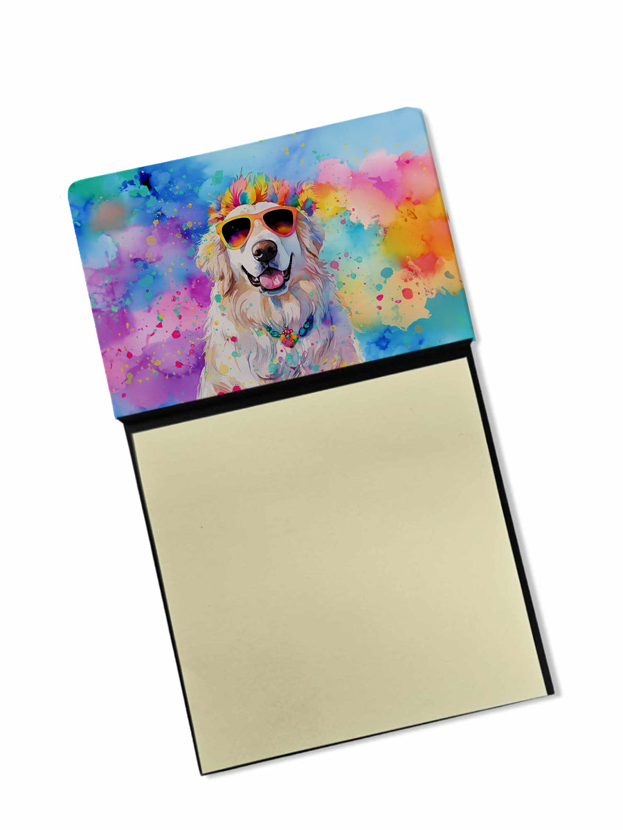 Great Pyrenees Hippie Dawg Sticky Note Holder Image 1