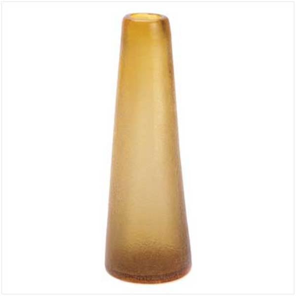 Amber Contempo Vase Image 1