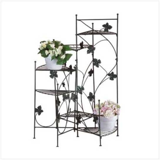 Ivy Design Staircase Plant Stand Image 1