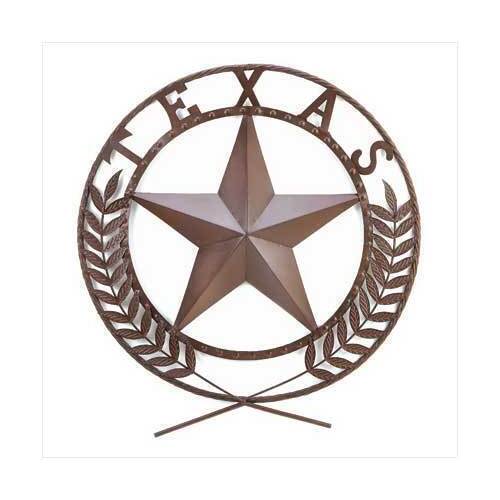 Texas Star Wall Plaque Image 1