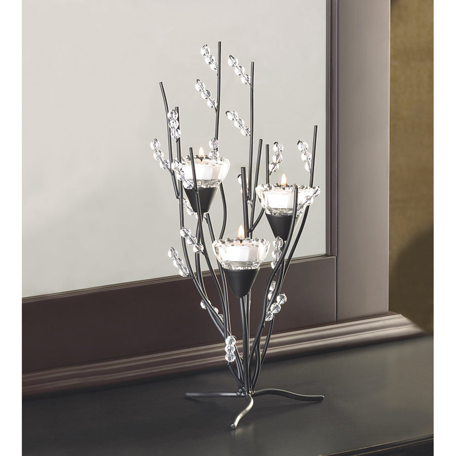 Crystal Tree Tealight Holder Image 1