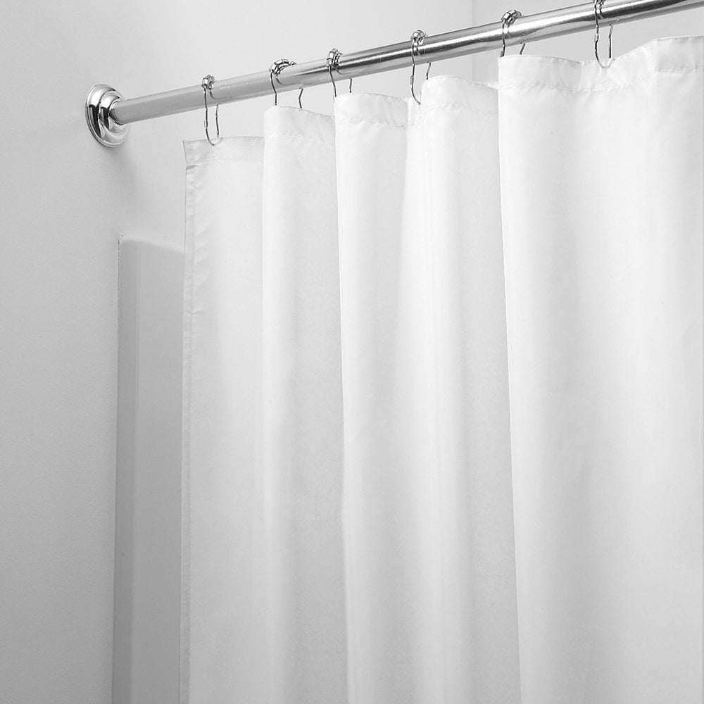 Heavy-Weight Magnetic Shower Curtain Liner Image 1