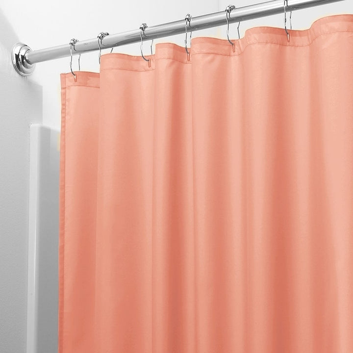 Heavy-Weight Magnetic Shower Curtain Liner Image 1