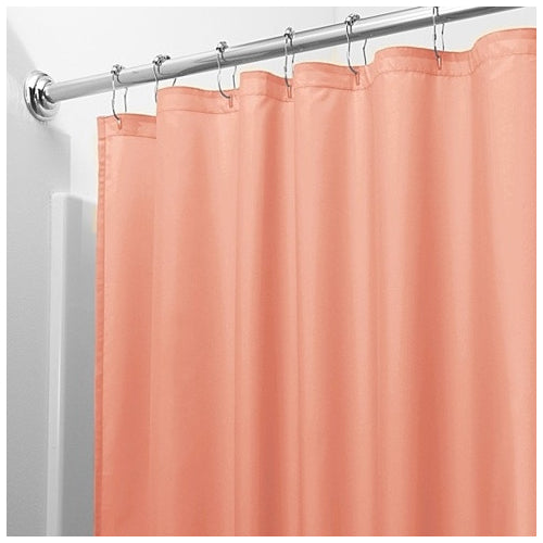 2-Pack: Mildew Resistant Solid Vinyl Shower Curtain Liners Image 2