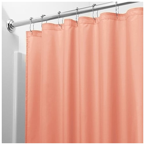 Mildew Resistant Vinyl Shower Curtain Liners 2-Pack 70x72 Heavy Duty Waterproof Image 1