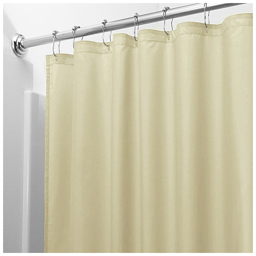 2-Pack: Mildew Resistant Solid Vinyl Shower Curtain Liners Image 4