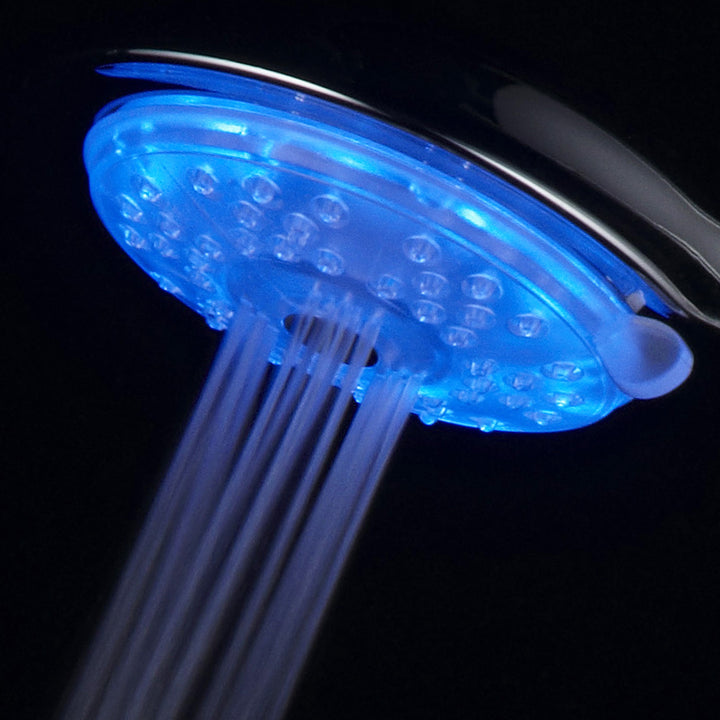 Luminex LED Shower Combo with Air Jet Turbo Pressure Boost Nozzle Technology Image 5