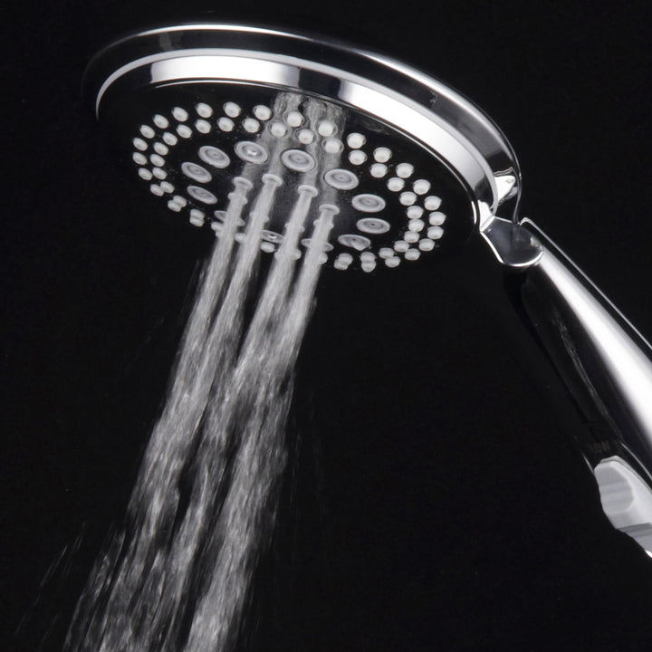 DreamSpa 9 Setting Hand Shower Head with Patented ON/OFF Pause Switch Image 4