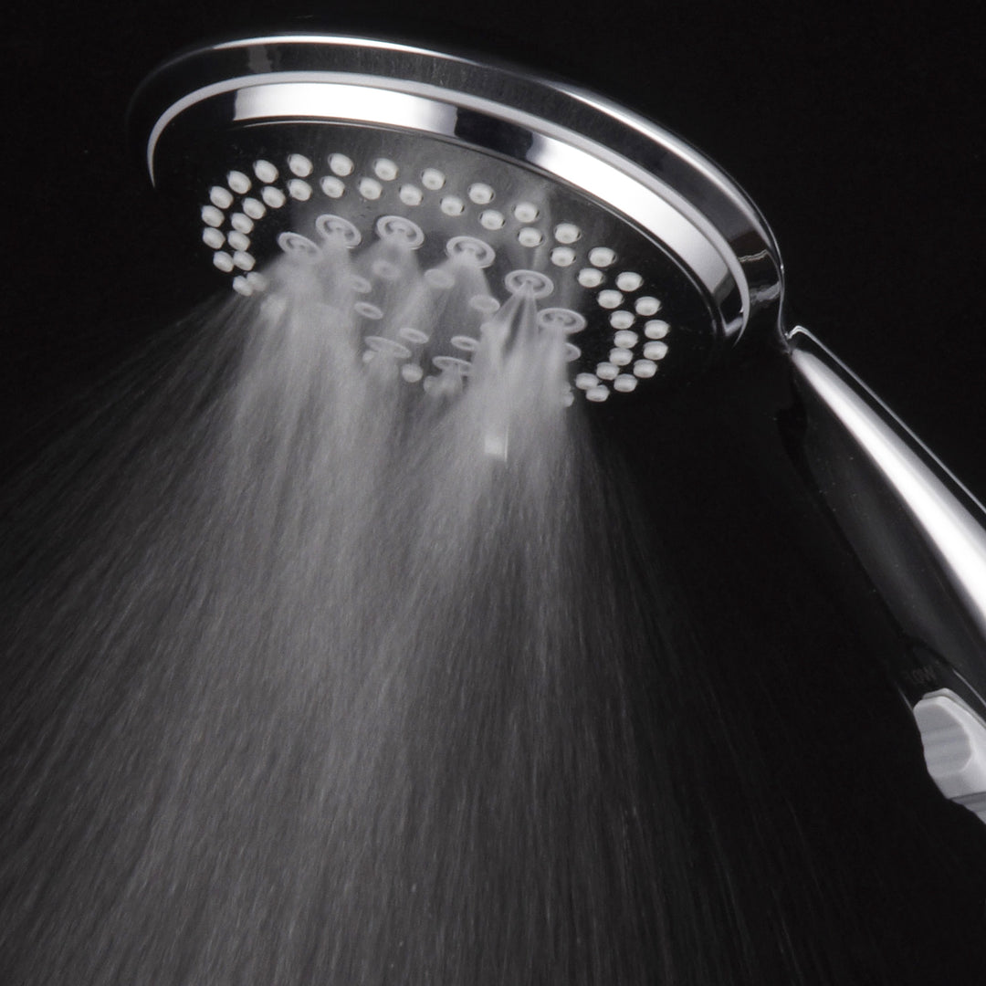 DreamSpa 9 Setting Hand Shower Head with Patented ON/OFF Pause Switch Image 5