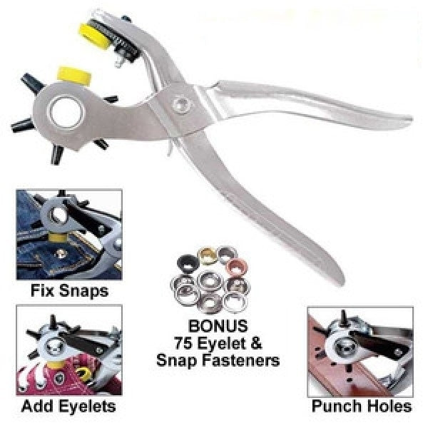 5 in 1 Professional Hole Punch Tool for Belts, Shoes, Shirts Image 1