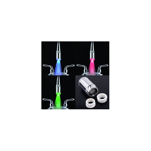 7 Colors Changing Glow Shower Stream Tap Image 3