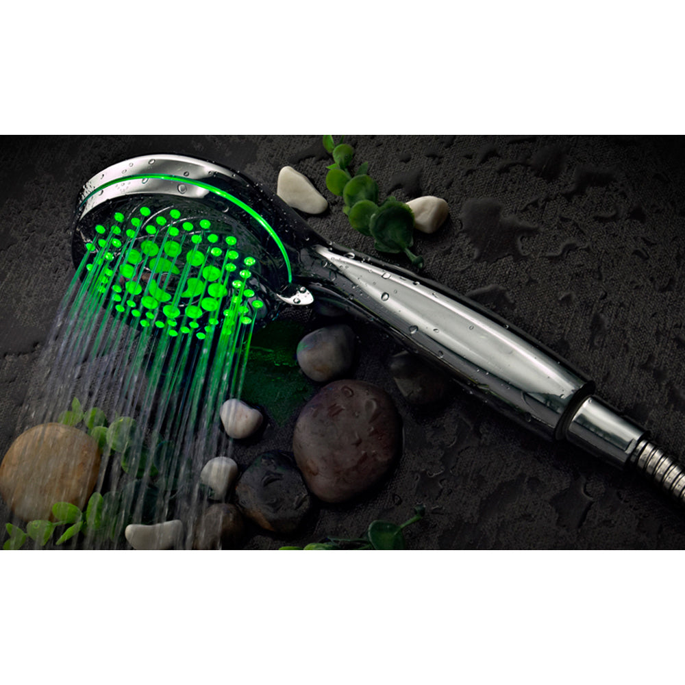 HotelSpa LED Hand Shower 7 Settings Color Changing Temperature Sensor 1480 Image 5