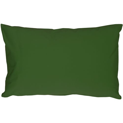 Pillow Decor Caravan Cotton 12x19 Throw Pillow Forest Green Spandex Blend Image 1