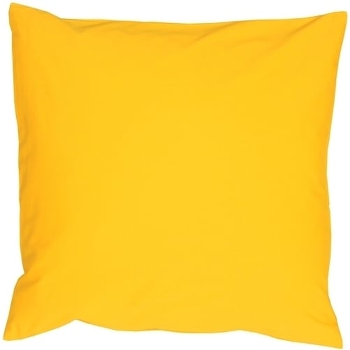 Pillow Decor Caravan Yellow Cotton Throw Pillow 20x20 Square Spandex Insert Image 1