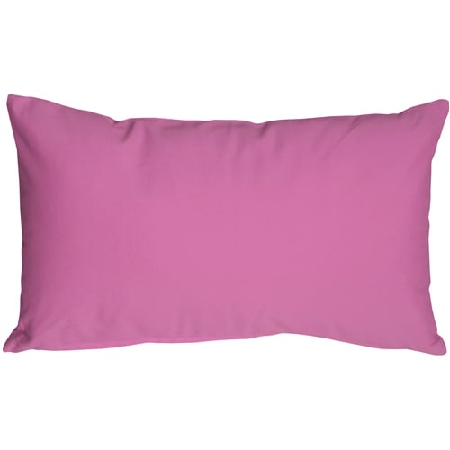 Pillow Decor - Caravan Cotton Violet 12x19 Throw Pillow Image 1