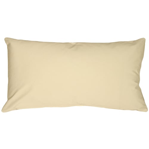 Pillow Decor Caravan Cotton Cream 9x18 Lumbar Throw Pillow Soft Durable Image 1