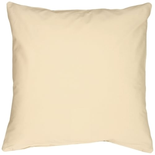 Pillow Decor Caravan Cotton Cream 16x16 Throw Pillow Soft Durable Spandex Insert Image 1