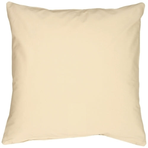 Pillow Decor Caravan Cotton Cream 20x20 Throw Pillow Soft Durable Cover Image 1