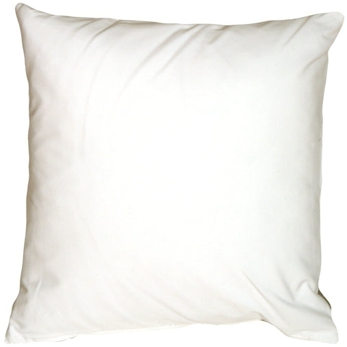 Pillow Decor - Caravan Cotton White 20x20 Throw Pillow Image 1
