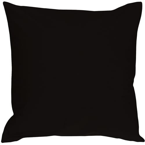 Pillow Decor - Caravan Cotton Black 20x20 Throw Pillow Image 1