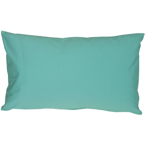 Pillow Decor Caravan Cotton Turquoise 12x19 Throw Pillow Soft Rectangular Cushion Image 1