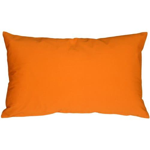 Pillow Decor Caravan Cotton Orange 12x19 Throw Pillow Soft Rectangular 97% Cotton Image 1