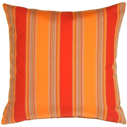 Pillow Decor - Sunbrella Bravada Salsa 20x20 Outdoor Pillow Image 1