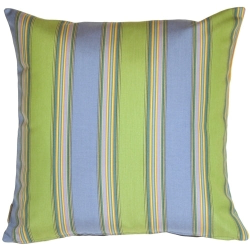 Pillow Decor - Sunbrella Bravada Limelite 20x20 Outdoor Pillow Image 1