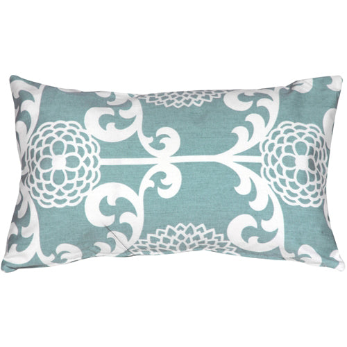 Pillow Decor - Waverly Fun Floret Spa 12x20 Throw Pillow Image 1