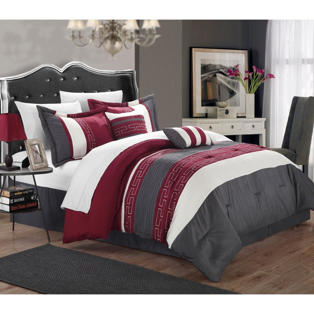 Chic Home Coralie 6-piece Comforter Set Hotel Collection Image 3