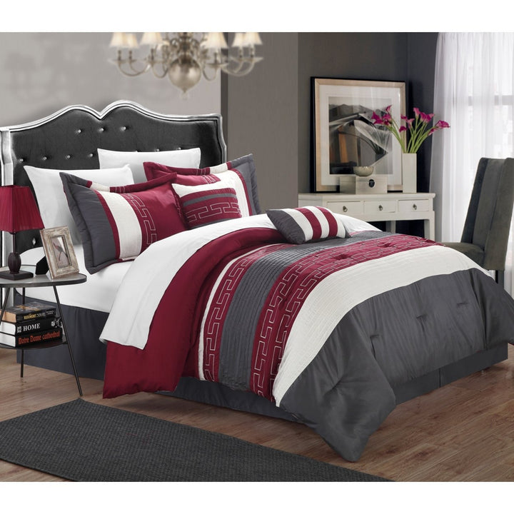 Chic Home Coralie 6-piece Comforter Set Hotel Collection Image 1