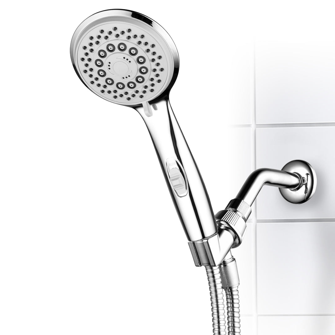 HotelSpa High Power 7 Setting Hand Shower with ON/OFF Pause Switch 1458 Image 1