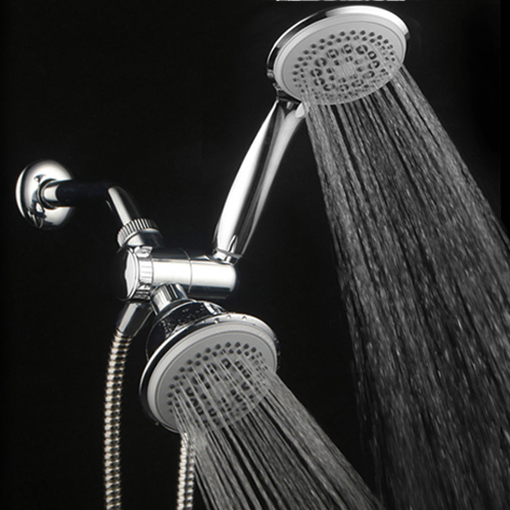 DreamSpa Shower Head Combo 36 Settings Handheld 6ft Hose Model 1635 Rainfall Image 2