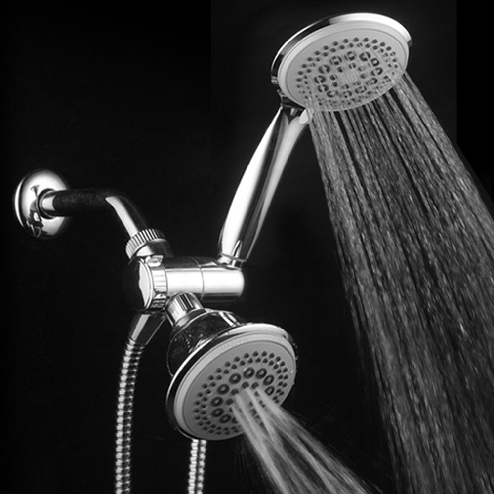 DreamSpa Shower Head Combo 36 Settings Handheld 6ft Hose Model 1635 Rainfall Image 3