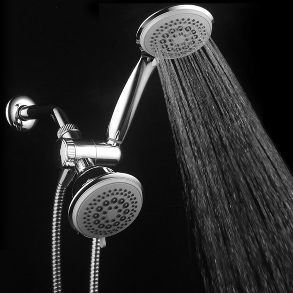 DreamSpa Shower Head Combo 36 Settings Handheld 6ft Hose Model 1635 Rainfall Image 5