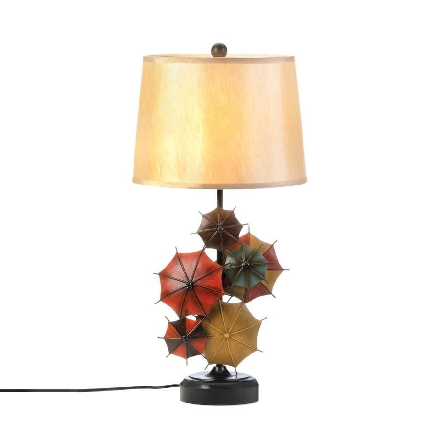 COLORFUL UMBRELLA TABLE LAMP Image 1